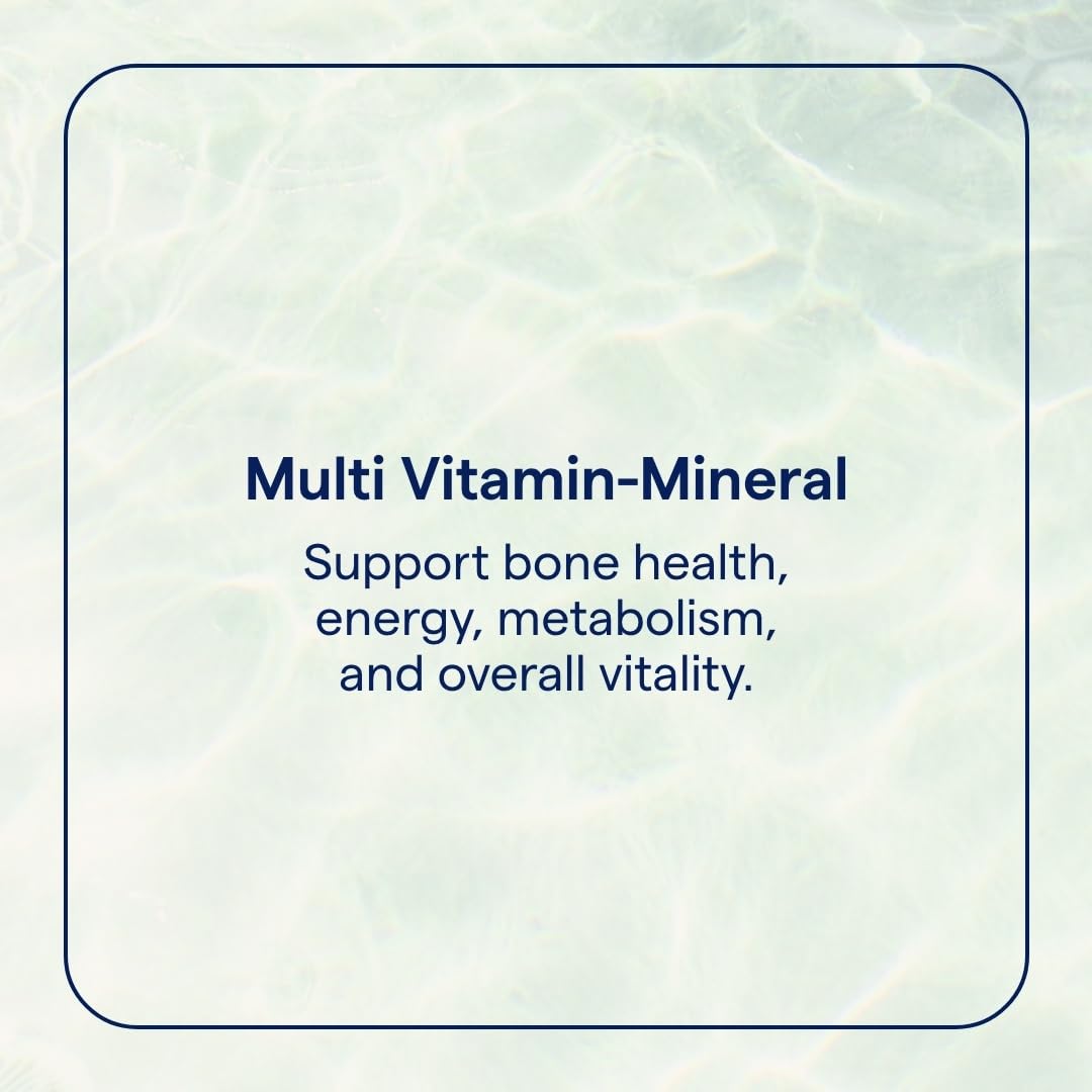 Trace Minerals Multivitamine Liquide 32 oz packaging arrière avec ingrédients