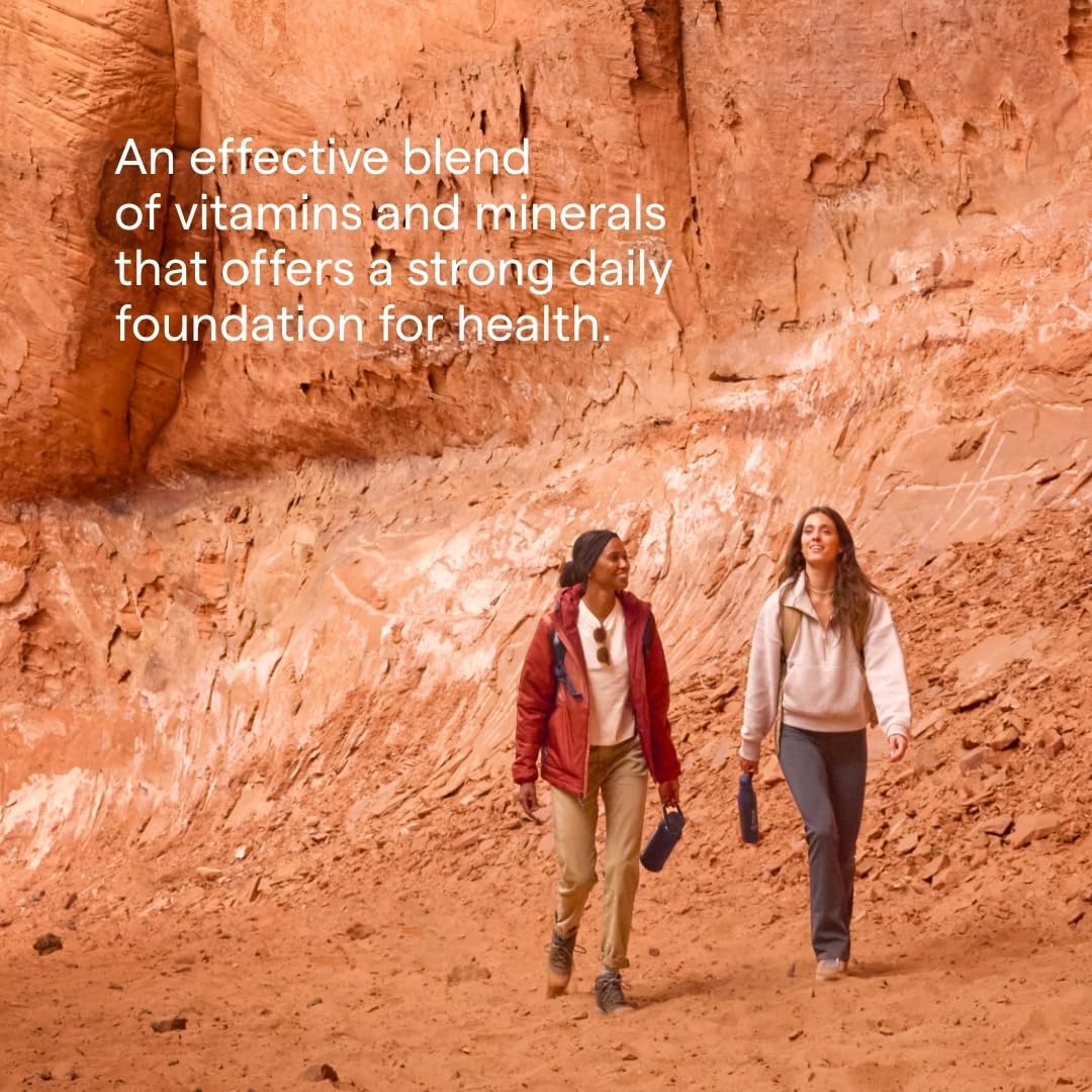 Trace Minerals Multivitamine Liquide 32 oz vue de côté montrant le bouchon