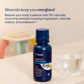 Trace Minerals Multivitamine Liquide Enfants Tropical Punch 240 ml arrière