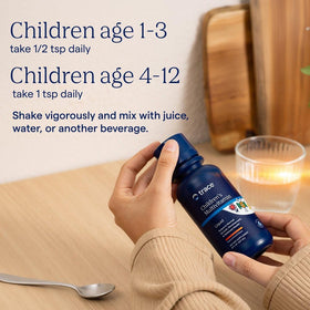 Trace Minerals Multivitamine Liquide Enfants Tropical Punch 240 ml côté