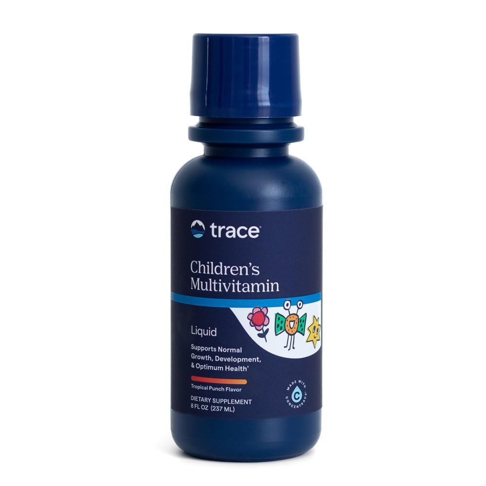 Trace Minerals Multivitamine Liquide Enfants Tropical Punch 240 ml vue avant