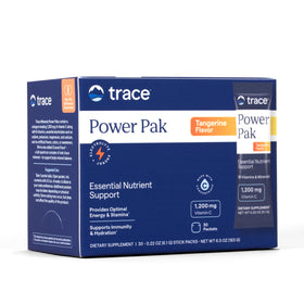 Trace Minerals Power Pak Poudre Électrolyte Tangerine sachets individuels