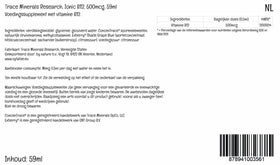 Trace Minerals Vitamine B12 Liquide Ionique 1000 mcg emballage