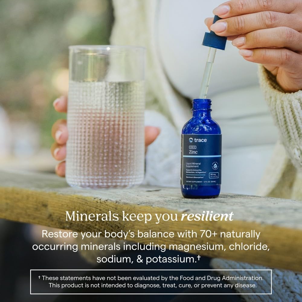 Trace Minerals Zinc Ionique Liquide 60 ml et autres compléments