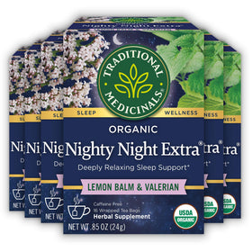 Traditional Medicinals Tisane Nighty Night Extra 96 sachets vue de face