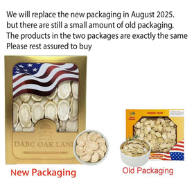 Tranches de ginseng américain DABC OAK LAND en cours d'infusion