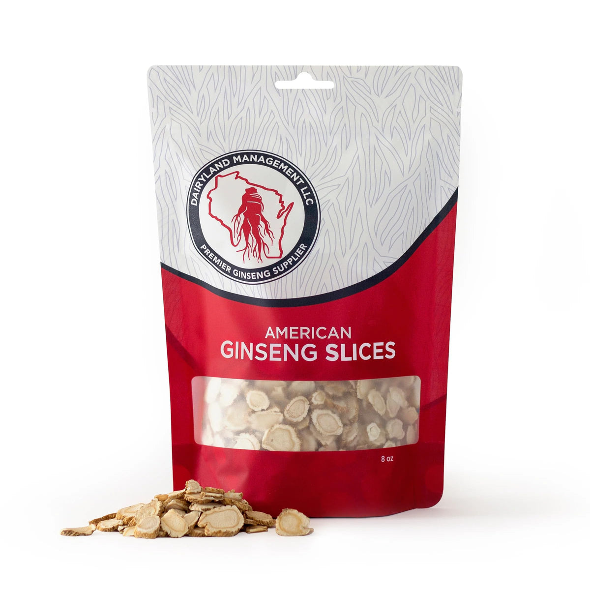 Tranches de ginseng Dairyland 240g en sachet
