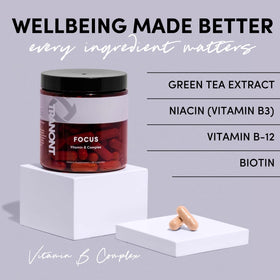 Tranont B Complex - capsules sur une table