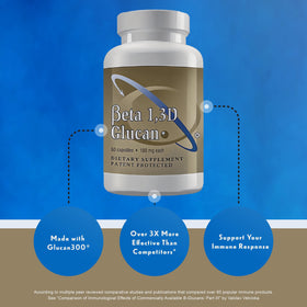 Transfert Point Beta 1,3D Glucan 100 mg 180 capsules avec des ingrédients