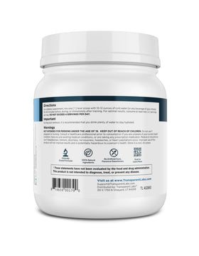 Transparent Labs BCAA Glutamine 8000 mg en utilisation pendant l'entraînement