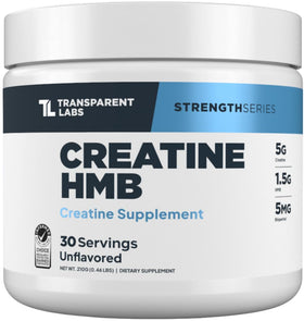 Transparent Labs Creatine HMB 281g vue de face