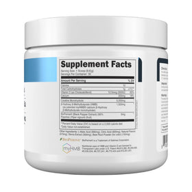 Transparent Labs Creatine HMB 340g avec une shaker vide