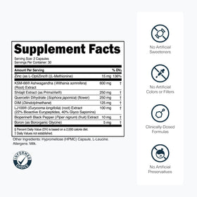 Transparent Labs Vitality Complément Alimentaire 60 Capsules sur une table