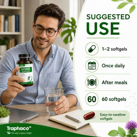 Traphaco Artichaut 150 mg gélules avec des ingrédients naturels