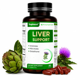 Traphaco Complément Alimentaire Artichaut 150 mg 60 Gélules vue avant