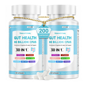 Trawecual 30 en 1 Compléments Alimentaires 200 Capsules vue de face