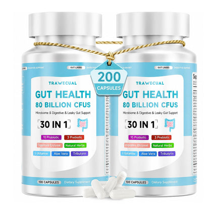 Trawecual 30 en 1 Compléments Alimentaires 200 Capsules vue de face