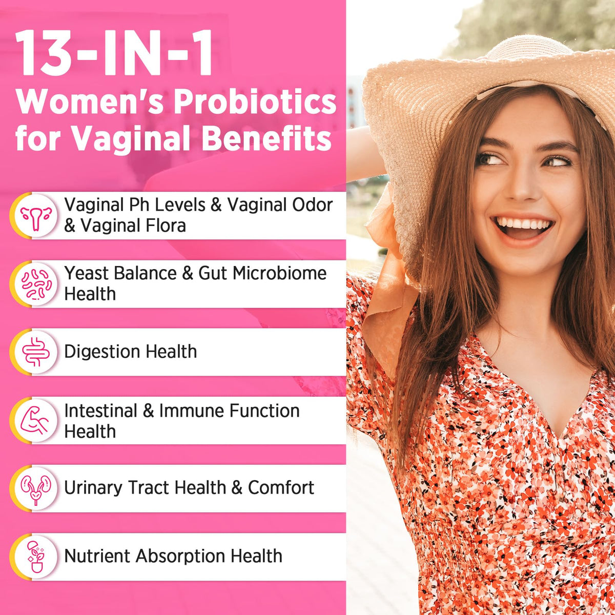 Trehealtt Probiotiques Vaginal 70 Milliards CFU - vue de dos