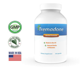 Tremadone complément alimentaire 50g vue arrière avec ingrédients