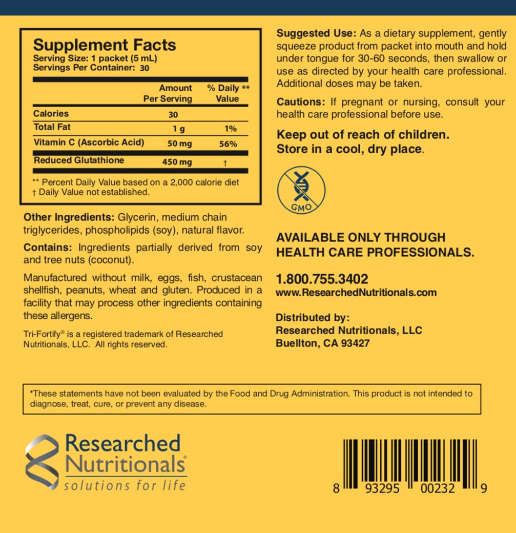 Tri-Fortify L Glutathione 5 Fl Oz tube in lifestyle setting