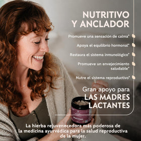 TRIBE ORGANICS Shatavari, capsules dans un verre d'eau
