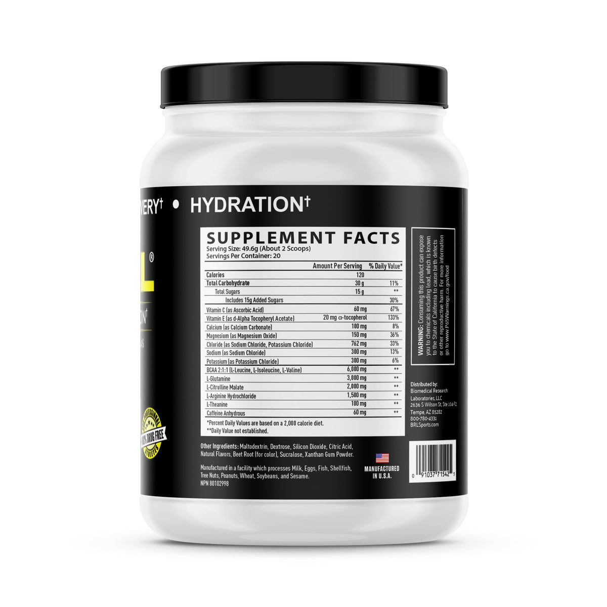 TriFuel 3-en-1 boisson Baies Sauvages emballage