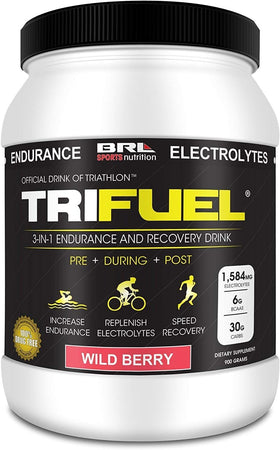 TriFuel 3-en-1 boisson Baies Sauvages vue de face