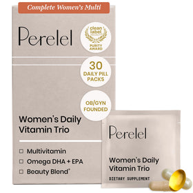 Trio de Vitamines Quotidiennes pour Femmes de Perelel en pack