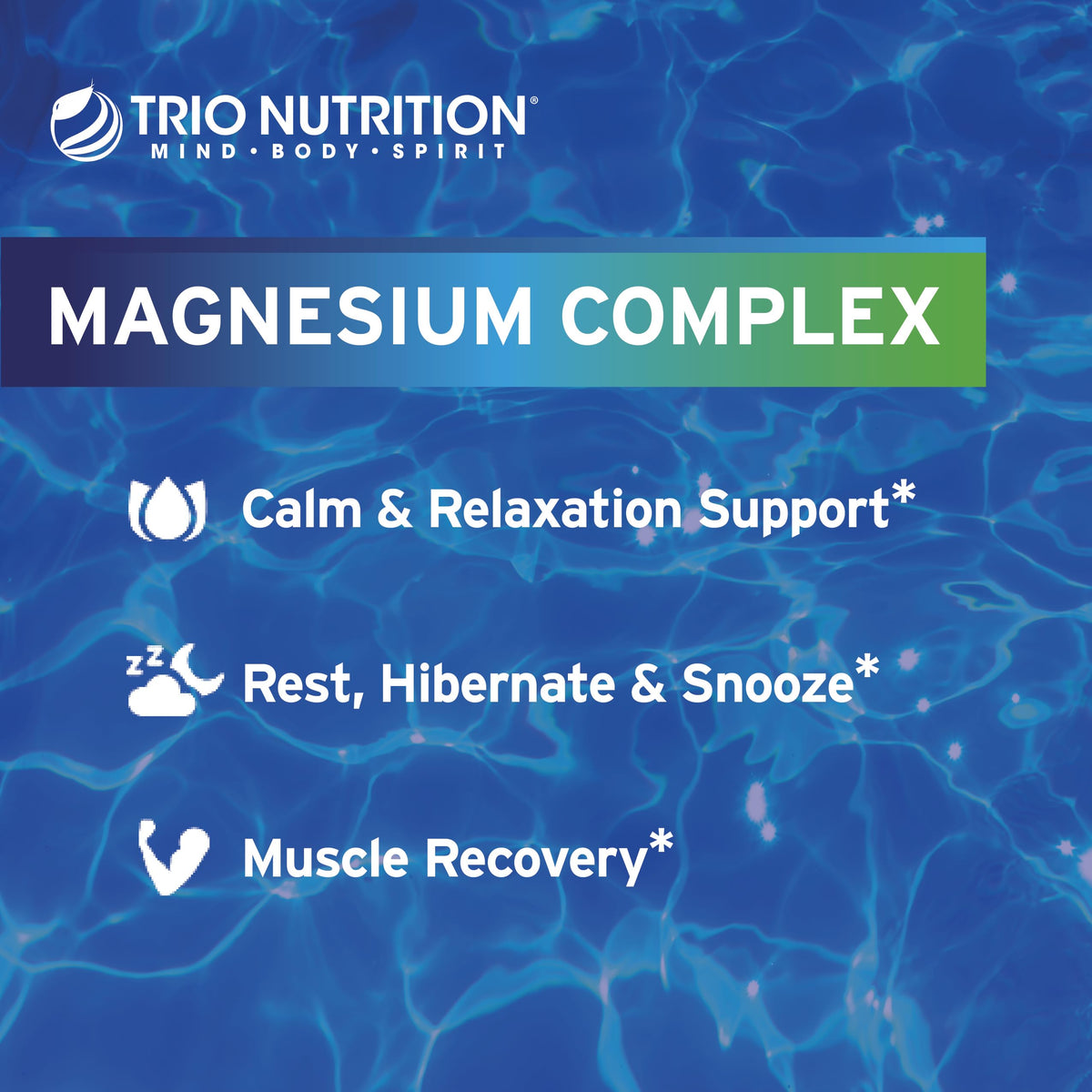 TRIO NUTRITION Complexe de Magnésium Glycinate 420mg, emballage