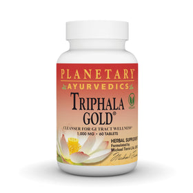 Triphala Gold de Planetary Herbals, flacon de 60 capsules