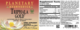 Triphala Gold, présentation du produit sur fond neutre