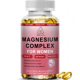 TriPurris Complexe Magnésium 16-en-1 gélules liquides avant