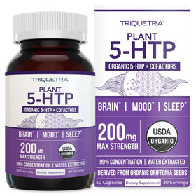 Triquetra Health 5-HTP Bio 200 mg boîte de 60 capsules
