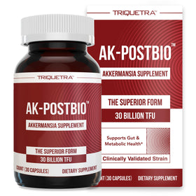 Triquetra Health AK-Postbio Probiotique 30 Milliards TFU avant de l'emballage