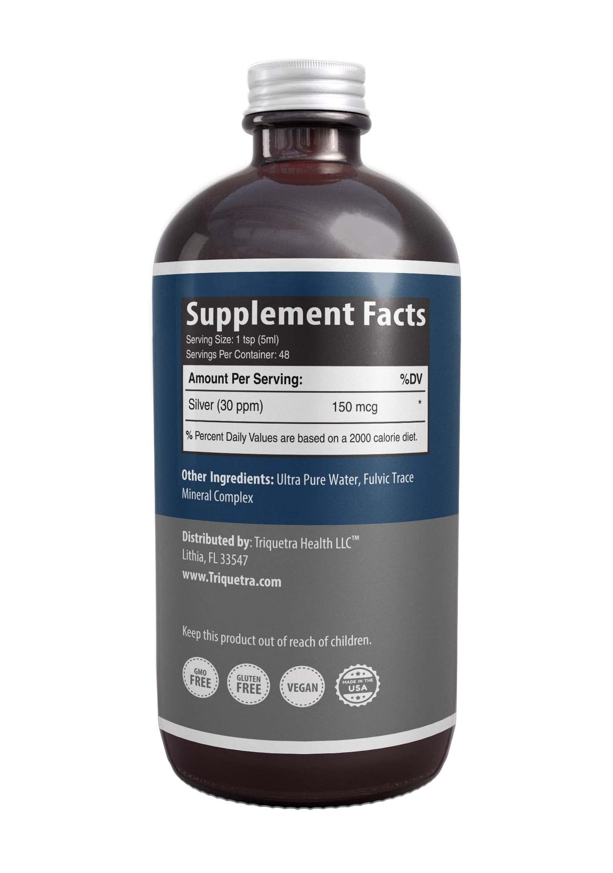 Triquetra Health Argent Colloïdal Bioactif dans un cadre de vie sain