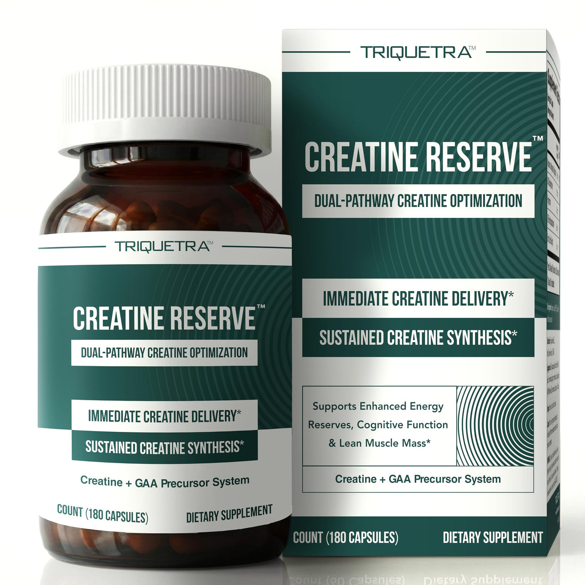 Triquetra Health Creatine Reserve™ 390g front view