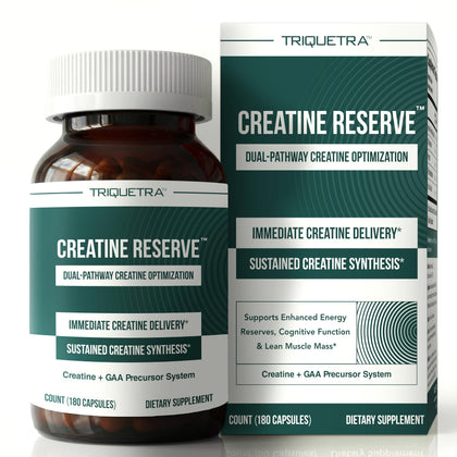 Triquetra Health Creatine Reserve™ 390g front view