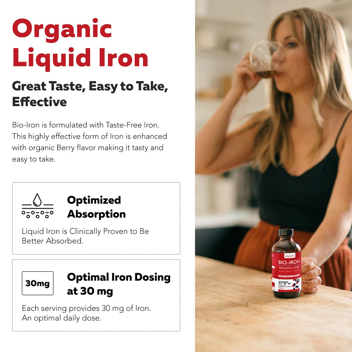 Triquetra Health Fer Liquide 431g avec cuillère doseuse