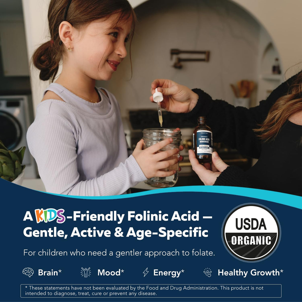 Triquetra Health FolinicActive Kids gouttes avec bouchon