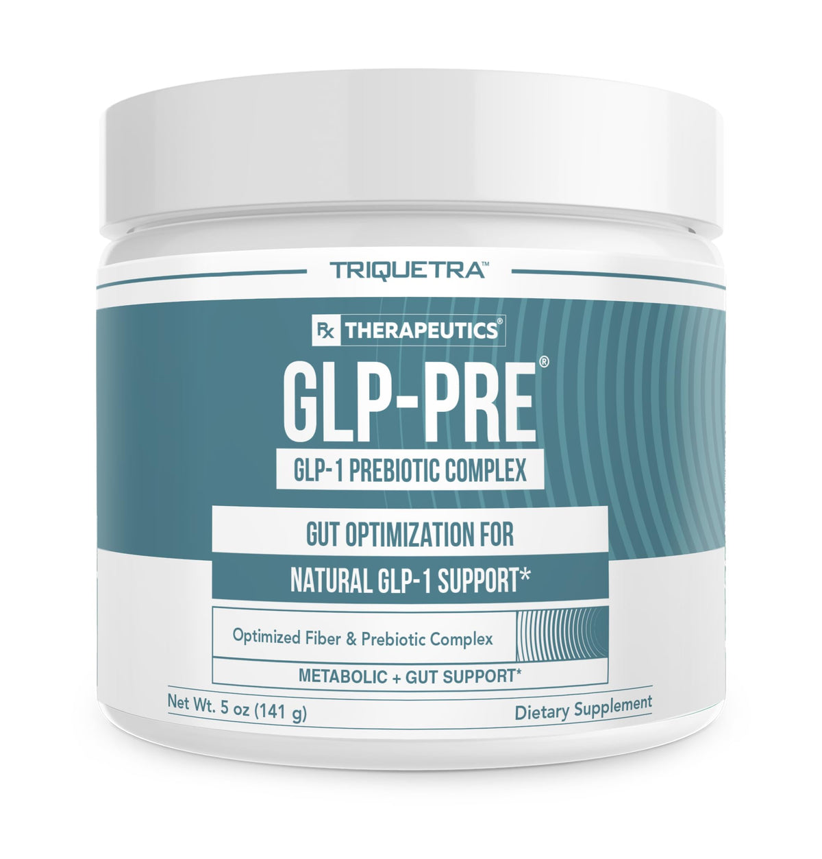 Triquetra Health GLP-Pre™ Complex de Fibres Prébiotiques en boîte