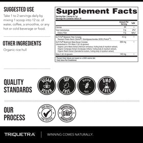 Triquetra Health GLP-Pre™ Poudre dans un café