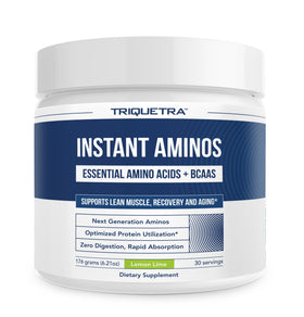 Triquetra Health Instant Aminos EAA+BCAA 240g Citron Vert vue de face