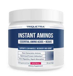 Triquetra Health Instant Aminos EAA+BCAA 30 servings packaging front view