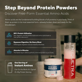Triquetra Health Instant Aminos EAA+BCAA nutritional information