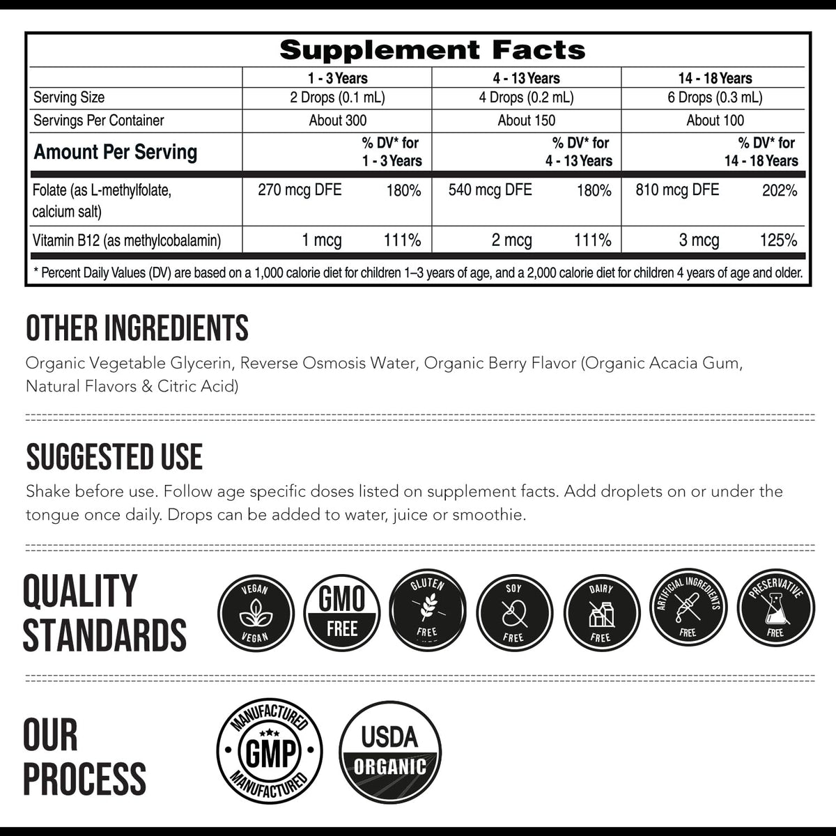 Triquetra Health Kids L-Méthylfolate dans une cuisine lumineuse