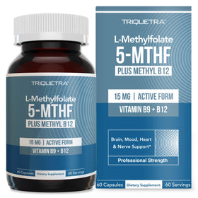 Triquetra Health L-Méthyl Folate 15mg gélules avant