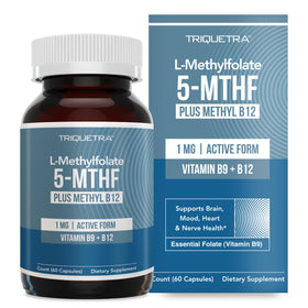 Triquetra Health L-Méthylfolate 1000 mcg avant de l'emballage