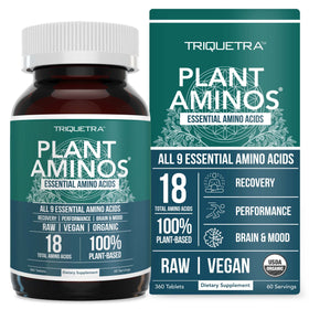 Triquetra Health Plant Aminos 360 comprimés vue de face