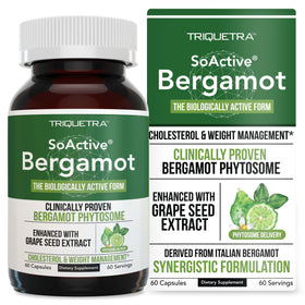 Triquetra Health SoActive Bergamot 60 capsules vue avant
