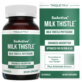 Triquetra Health SoActive® Chardon-Marie 60 capsules vue avant